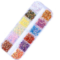 Miniatyrbillede 1 af 5: Rhinestones Flad Bagside til Håndværk Negle Ansigtskunst Tøj Sko Tasker Telefoncover DIY style 7