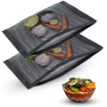 Miniatyrbilde 1 av 5: Store Mesh Grillposer - Gjenbrukbare og non-stick mesh-poser for utendørs grilling (2 pakning)