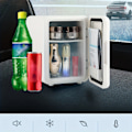 Miniatyrbild 2 av 5: 12V&110V Bärbar 4L Minikylskåp Skönhetskylskåp Multifunktionellt Hemkylskåp Ansiktskosmetikkylskåp För Hem / Tandvård