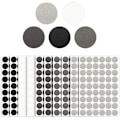 Pikkukuva 1 / 5: 540 kpl itseliimautuvia ruuvinreikien peitetarroja 21 mm teksturoitu PVC ruuvinkannan Acsergery-lahja