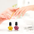 Miniatyrbild 3 av 3: 10 st 5ML Tomma Nagellacksflaskor Glas Nagellackbehållare för Nagelsalong