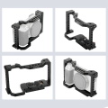Miniatyrbillede 5 af 5: Hårdt kamerahus i aluminiumslegering til Sony A6400 A6500, hult rammebur