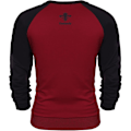Miniatyrbillede 3 af 4: Langærmet T-shirt til mænd, afslappet Tee, Raglan-skjorter i bomuld