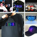 Pikkukuva 4 / 5: Bluetooth Ohjelmoitava RGB Joustava LED-moduuli 16*32 Pikselin Näyttömatriisikyltti Android Ios Sovelluksen Ohjaus LED-naamionäyttö (RGB Monivärinen)