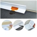Miniatyrbilde 3 av 5: Tetningslist for bad, dusj, vask og badekar, hvit PVC selvklebende vanntett veggklistremerke for bad, vask, badekar, toalett