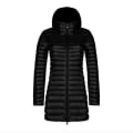 Miniatyrbillede 3 af 5: Efterår og vinter ny mode kvindelig tynd sektion lang sektion hætteklædt koreansk version af den slanke store størrelse simple jakke Navy Blue S