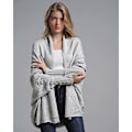 Pikkukuva 1 / 5: Syksyn ja talven lepakkohiha plus-koon pitkä neulecardigan-pusero naisten takki naisten pusero Gray Average size