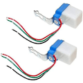 Miniatyrbild 1 av 5: 12v 10a Mini Twilight Sensor Switch För Utomhus Nattljus För Led-lampa