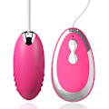 Miniatyrbilde 5 av 5: Håndtak egg hopping multi frekvens vibrasjon fjernkontroll moro sekunder orgasme klitoris stimulering Pink001