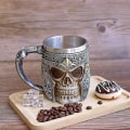 Miniatyrbilde 3 av 5: Otartu 400ml Kaffekrus Ølkrus Rustfritt Stål Innside Gave Til Acsergery Menn Farsdagsgave