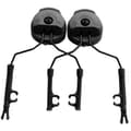 1 par 3m Peltor Arc Rail Adapter Fästkit för alla Rail Ballistic S black