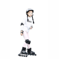 Miniatyrbild 2 av 5: Justerbara Inline Skates Led Inline Skates Black L
