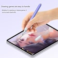 Miniatyrbillede 2 af 5: Gradient Passiv Stylus til Telefoner/Tablets Touchskærme 2-i-1 Høj Præcision Magnetisk Stylus Pen White
