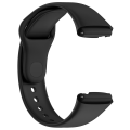 Miniatyrbillede 3 af 5: Udskiftnings silikone urrem til Xiaomi Redmi Watch 3 Lite, blød urrem Black
