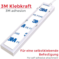 Miniatyrbild 4 av 5: LED-remsa med rörelsesensor - Vitt ljus - Självhäftande - Silikonbelagd
