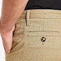 Miniatyrbild 5 av 5: Chino-byxor för Yetsye-män Smart Casual-byxor Regular Fit Brown