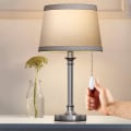 Miniatyrbilde 4 av 5: Takvifte Kjedetrekk Dekorative Ornamenter 30 cm Hvit Farge Tre Kjedetrekk Viftetrekk Sett Forlengelse For Taklampe Lampe Viftekjede (gull) 4 White