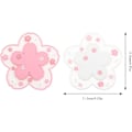 Pikkukuva 2 / 5: 4 kpl PVC Sakura Lasinaluset Pöytämatot Kupit Liukumaton Pestävä Lasinalunen Sakura-kuviolla Pöydän Eristykseen Viinilasit Teekupit Vedenkeitin Matto Pöytävarusteet