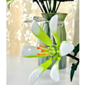 Miniatyrbild 3 av 5: Lily Blommor Bukett för Vuxna Byggsats med Utsökt Förpackningslåda, Blommor Bukett Botanisk Samling Byggklossleksaker, Idealisk för Visning