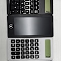 Miniatyrbillede 3 af 4: Lommeregnere Foldbar Lommeregner 6 Tommer Flydende Krystal 12 Cifret Display Foldbar Ultratynd Skriveplade Sort