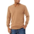 Miniatyrbilde 1 av 4: Gensere for menn Lett bomull V-hals Casual Sweatshirts Strikket genser