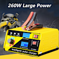 Miniatyrbillede 2 af 5: Bilbatterioplader 260W 12V/20A 24V/15A Lithium Batterioplader Auto Batterioplader Vedligeholder Til Bil Båd Motorcykel Blybatteri US plug