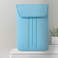 Miniatyrbilde 5 av 5: Bæreveske for 13-tommers Notebook, Ensfarget Svamp Slim Laptop Sleeve Baby Blue