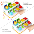 Miniatyrbild 5 av 5: Baby Leksaker 6 Till 12-18 Månader, Musik Pop Up Leksaker 9 Månader 1 År Gamla Pojkar Flickor Gåvor Småbarn Baby Leksaker, Färg Slumpmässig