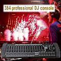 Miniatyrbild 2 av 5: DMX 384B Konsol, Dmx512 Ljusstyrningsenhet, Midi-ingång, Intelligent DJ-styrenhet, DJ-dimmerkonsol, Scenbelysningskonsol, med LED-display