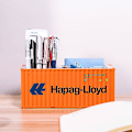 Miniatyrbild 1 av 5: 20ft Mini Shipping Container Modell Leksaker Last Container Maritimo Diecast Container Fartyg Box Pennhållare Kontorsgåvor Anpassad Logotyp HPL 30 Pen holder