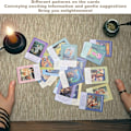 Miniatyrbillede 4 af 5: Angels Of Abundance Oracle Kort, Tarotkort, Kortbrætspil, Spådomsskæbne Pokerkort, Scan QR-kode for at få brugsanvisning