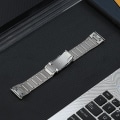 Miniatyrbilde 2 av 4: 26mm 5 Perler Titanstål Hurtigutløser Klokkereim for Garmin Tactix 7 Pro/Fenix 7X/6X Pro Silver