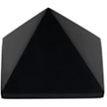 Miniatyrbillede 2 af 5: Sort Obsidian 1,5 tommer Naturlig Pyramide Udskåret Chakra Healing Krystal Reiki Sten Ædelsten Strålingsafbøjning Boligindretning Gave Dekoration Håndværk (sort
