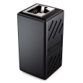 Pikkukuva 4 / 5: Liitinkaapeli Ethernet Suojattu Modulaarinen Adapteri 2x Rj45 Naarasliitin Dsl Lan Musta