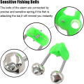 Miniatyrbillede 3 af 5: Fiskeklokker med Lys 20 stk. LED Natfiskelys 10 stk. Fiskestang Madding Alarmklokke