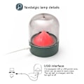 Miniatyrbilde 3 av 5: LED Skrivebordslampe, Nattlys til Soverom, Dimbar LED-belysning, Unik Innflytningsgave Style 1