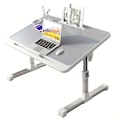 Miniatyrbild 1 av 5: Sängbrickbord för Laptop, Justerbart Sängbord med Låda, Bärbart Stående Bord med Vikbara Ben, Tablet-Bord för Soffa, Soffbord, Golv