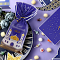 Miniatyrbilde 4 av 5: 100 stk Eid Mubarak Party Godteriposer - Ramadan-tema Trykte Gaveposer til Festgaver