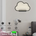 Miniatyrbillede 2 af 5: 20w LED Indendørs Væglampe, skyform, trefarvet dæmpbar, Ra85 (sort)