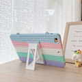 Pikkukuva 4 / 4: Kotelo iPad Mini 4:lle, iPad Mini 5 -kotelo - Muodikas Candy Color -kudottu iPad 7.9 -kotelo lapsille, täysikokoinen suojaus, iskunkestävä kotelo jalustalla