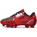 Miniatyrbilde 2 av 5: Fotballsko Gutter Jenter Fotballsko Barn FG/AG Fotballsko Treningssko for Unisex Barn Sporty Fotballsko red EU40