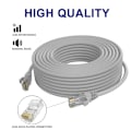 Miniatyrbild 2 av 4: Cat 6 Ethernet-kabel 1 fot - 20-pack - grå. Gbps Patch Cord (5/10/20-pack)