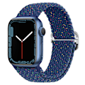 Miniatyrbilde 1 av 5: Armbånd Kompatibelt med Apple Watch-reim, 38 mm, 40 mm, 41 mm, for menn og kvinner, justerbar elastisk klokkereim kompatibel med iWatch Series star blue 38 mm 40 mm 41 mm