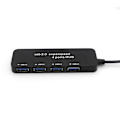 Miniatyrbild 4 av 5: USB2.0-dockningsstation USB2.0 till 4 USB2.0-hubb Multi-Port USB-adapterhubb för PC, bärbara datorer