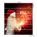 Miniatyrbild 4 av 4: Julklappsdekaler för trappor - 3D - 5 kreativa avtagbara trappdekaler för julkorridoren för hemmet