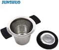 Miniatyrbilde 3 av 5: Tefilter Rustfritt Stål Teinfuser Tesil Med Fine Hull Silikon