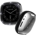 Pikkukuva 2 / 5: [1 kpl] Kova puskurikehys Fitbit Sense/Versa 3 - Shiny Crystal Diamonds (musta)