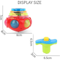 Miniatyrbilde 4 av 5: 3 Pakke Lysende Blinkende Snurrebasser for Barn - Magisk Blinkende Musikk Gyro Snurretopp Gyroskop Morsom Ufo LED Lysende Leker