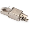 Miniatyrbillede 1 af 5: 360 Skærmet Cat6a Feltstik - Værktøjsfrit Rj45 Stik - 10gbase-t 500 Mhz - Awg 26/7 Til 22/1