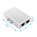 Miniatyrbilde 5 av 5: LAN Nettverk Switch Splitter Switch RJ45 UTP RJ45 LAN Nettverk Switch Cat Nettverk Switch Ekstern Intern